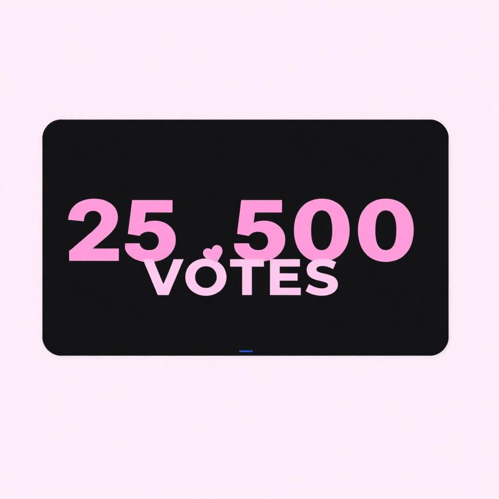25000 Votes Pack